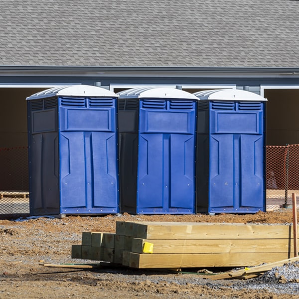 are there different sizes of portable restrooms available for rent in Massena Iowa